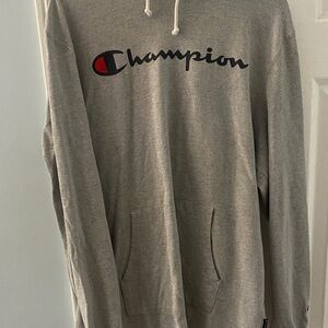 Champion Heather Gray Men's Hoodie